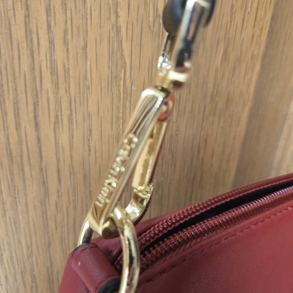 Calvin Klein Red Leather Women's Bag - Picture 2 of 6